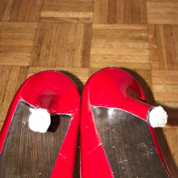 🔥Stuart Weitzman Red🔥Heels size 6.5! Must have! - Picture 9 of 11